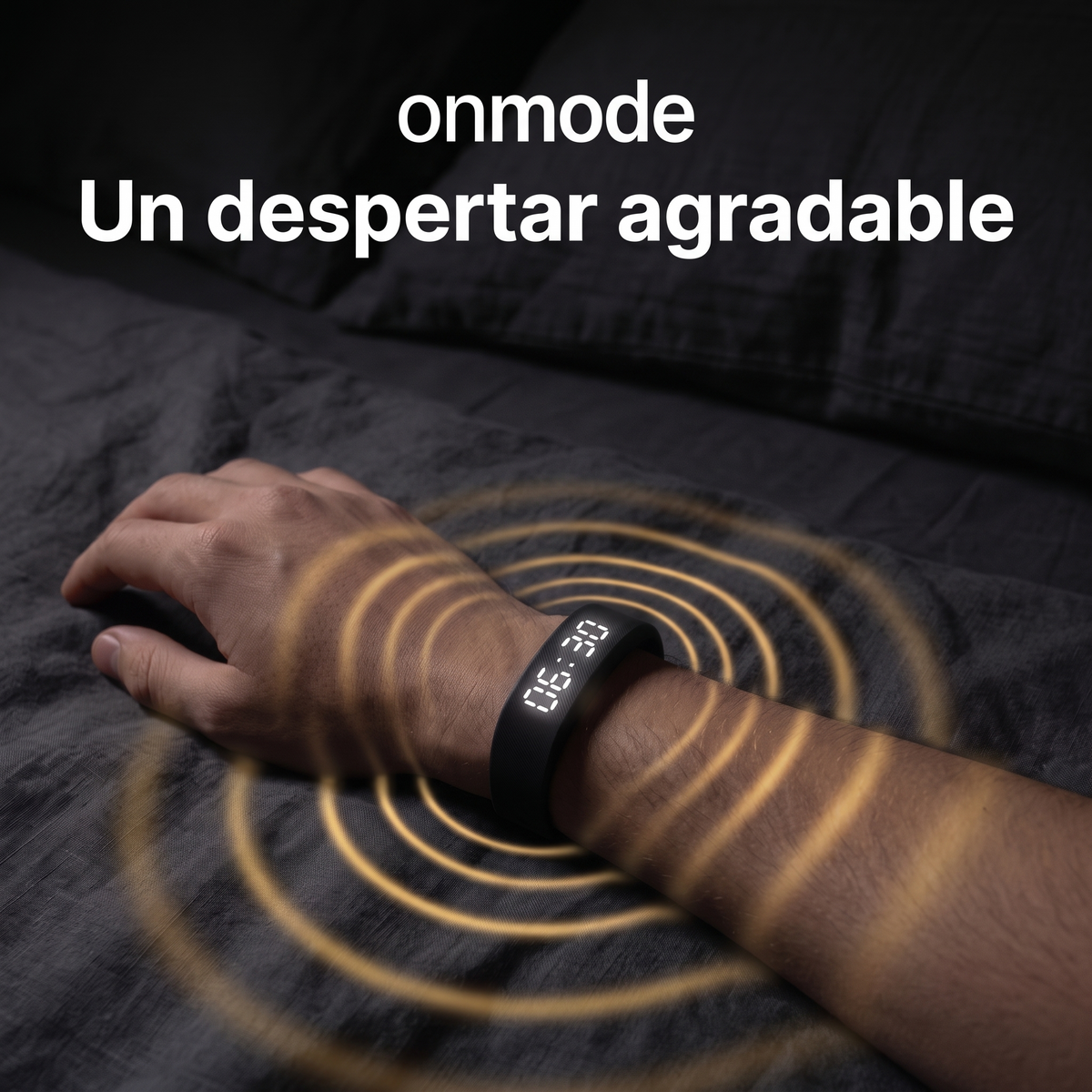 Onmode Vibra™ — Despertador de vibración silencioso