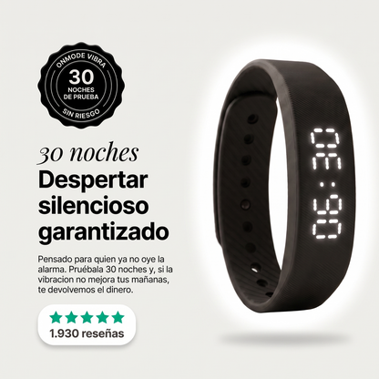 Onmode Vibra™ — Despertador de vibración silencioso